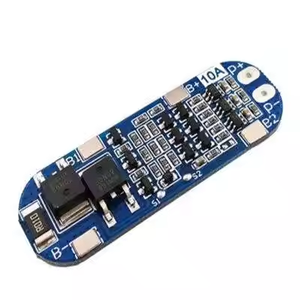3S 10A 11.1 V 12V 12.6 V 18650 V ที่ชาร์จแบตเตอรี่ลิเธียมโมดูลป้องกัน BMS 18650ส่วนประกอบอิเล็กทรอนิกส์ที่ชาร์จ