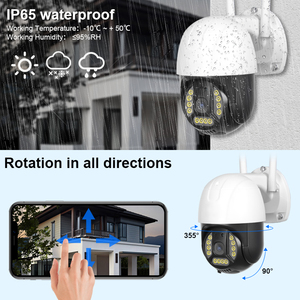 ICSEE Cámara de seguridad para exteriores 5MP Detección de cuerpo humano Seguridad CCTV Cámara WiFi Cámara - Product Image 3