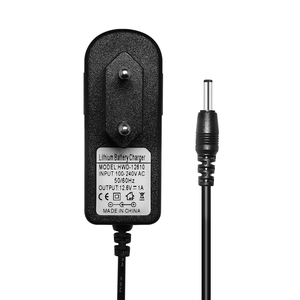 12.6V 1A锂离子电池充电器电源适配器24V DC，用于11.1V 12V 12.6V 3串可充电锂电池组PC插件 - Product Image 6