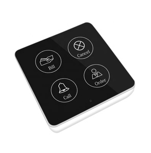4-<strong>button</strong> Restaurant Guest Calling Pager One Key Call <strong>Wireless</strong> Waiter Waterproof Call Bell <strong>System</strong> - Product Image 1
