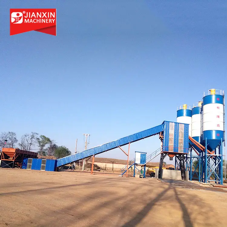 90m3/h TRỘN BÊ TÔNG trạm trộn 2m3 bê tông Pan Mixer