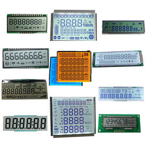 7-Segment-LCD-Modul Tn Benutzer definierte monochrome Solarenergie generator Beschilderung Batterie ladung Lades teuerung Bildschirm anzeige LCD - Product Image 4