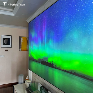 PerfecTisan ALR pantalla de proyección gran oferta pantalla Fresnel 16:9 8K pantalla de proyección de marco fijo de largo alcance montada en la pared - Product Image 3