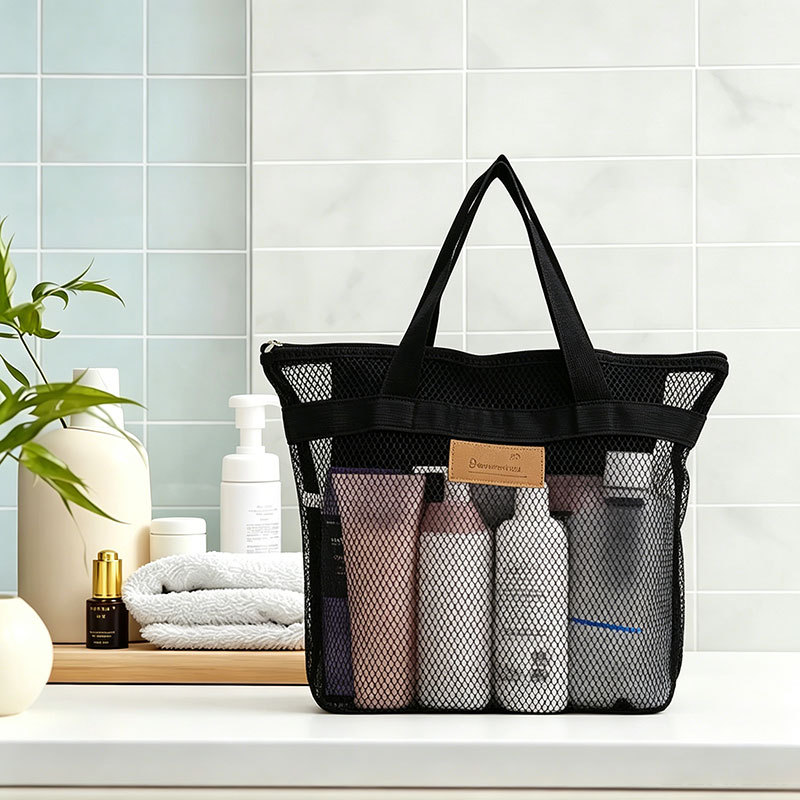Bolso de playa negro