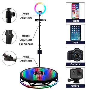 Cam 3d 360 video standında cam infinity 360 360 ile plataforma fotoğraf kabini photobooth - Product Image 2