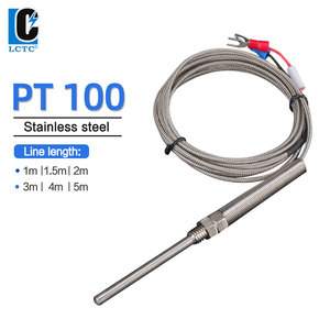 PT100 Platinum Thermal Resistance <strong>Temperature</strong> <strong>Sensor</strong> <strong>Temperature</strong> <strong>Control</strong> Waterproof Probe <strong>Temperature</strong> Probe - Product Image 2