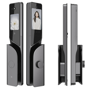 Low Moq Deadbolt Visual Camera 5.0 Inch Rear Screen Fingerprint Knob Tuya Wifi Electric 3D Face Recognition Door Smart Lock - Product Image 4