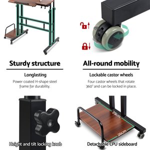 Wholesale <strong>Simple</strong> Wooden Writing Cheap Study Small Space Stand Storage Modern Home Office <strong>Computer</strong> Table <strong>Desk</strong> with Drawer - Product Image 5