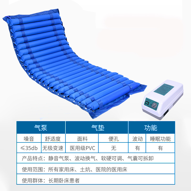 Royal Blue Flatbed Sleep Air Pump