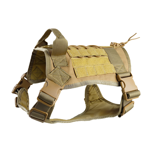 Harnais pour chien kaki