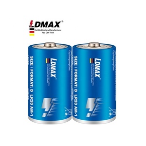 Ldmax במפעל סין ביצועים גבוהים 13a am1 גודל d סגנון יבש lr20 1.5v סוללה אלקליין עבור פנס לפיד