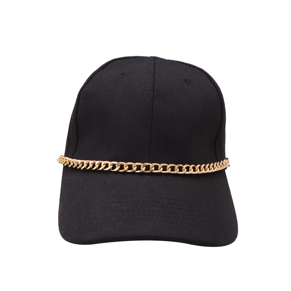 Gold-plated hat chain