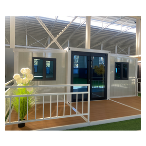 Lo más nuevo, 20 pies, 40 pies, diseño de lujo, casa prefabricada, bloques de cimentación modulares para el hogar, 4 dormitorios, casa contenedor plegable - Product Image 1