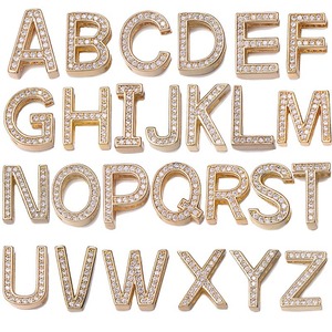 Großhandel Schiebe-Charms Großbuchstaben-BH und Hundehalsband und Schiebe-Buchstaben-Kits zubehör - Product Image 4