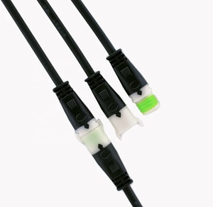 带锁快速连接的公母对接连接器2 3 4 5针户外照明电源防水连接器 - Product Image 1