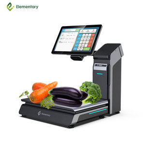 Top-Rated 13.3 Inch AI Digital Scale With Touch Display Commercial POS Cash Register and POS System <strong>Weighing</strong> PC SDK Function - Product Image 1