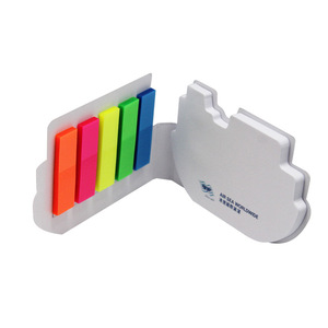 Sáng Tạo vỏ cứng Bìa Memo Pad phim hoạt hình máy bay tàu xe dính lưu ý lưu ý tin nhắn hình dạng đặc biệt dính Lưu ý thiết lập - Product Image 3