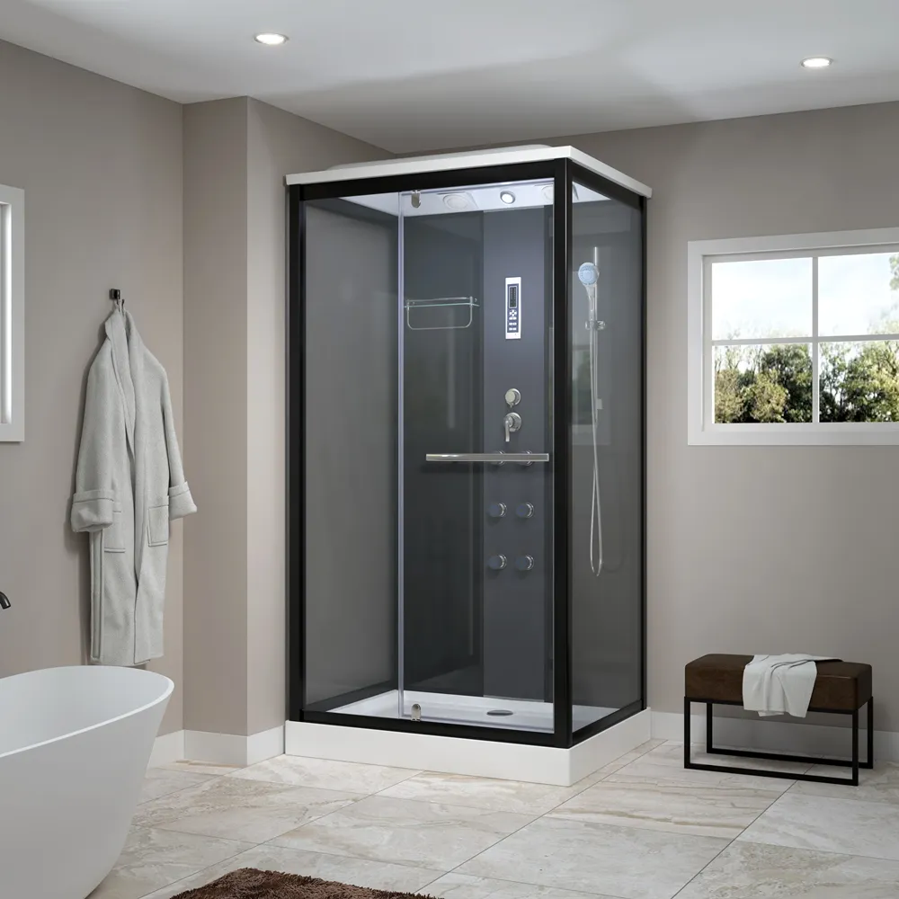 Phòng tắm đơn vị bản lề Hidden freestanding giá rẻ giá 6mm kính phòng tắm thiết kế sang trọng vòi hoa sen cabin Acrylic Thiết kế đồ họa khách sạn