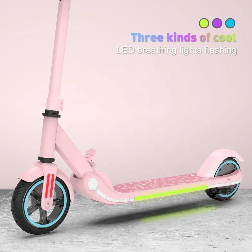 Qingmai 2 колеса электрический скутер, способный преодолевать Броды для детей Детские самокаты для продажи