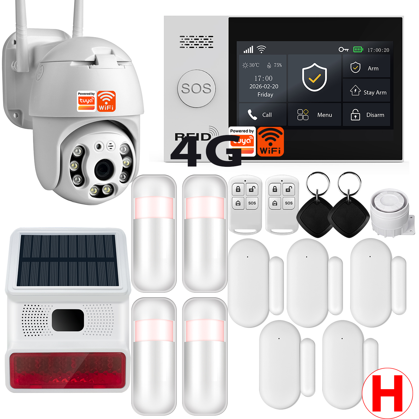 White 4G-107-Set H