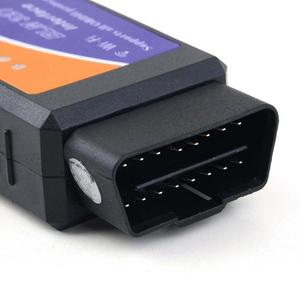 CE ROHS 认证 Wifi obd2 适配器 elm327 代码读取器 obdii 汽车扫描仪汽车诊断工具支持所有 OBD II 协议