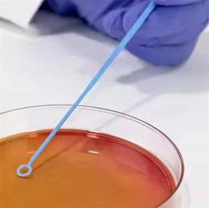 Dùng một lần vi khuẩn màu xanh vô trùng tiêm vòng lặp 10microlitre phòng thí nghiệm tiêm vòng cho phòng thí nghiệm - Product Image 5