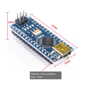 Mini Typ C Micro USB Nano V3.0 CH340 Atmega328P Controller Board Controller für Arduino CH340 USB Treiber 16Mhz