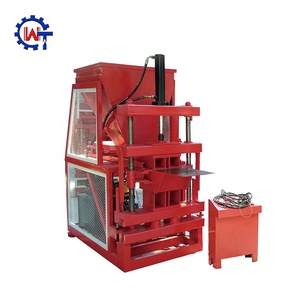 Máquina de bloques de tierra comprimida por WT2-10, prensas hidráulicas de arcilla de ladrillo entrelazados, ecológica - Product Image 1