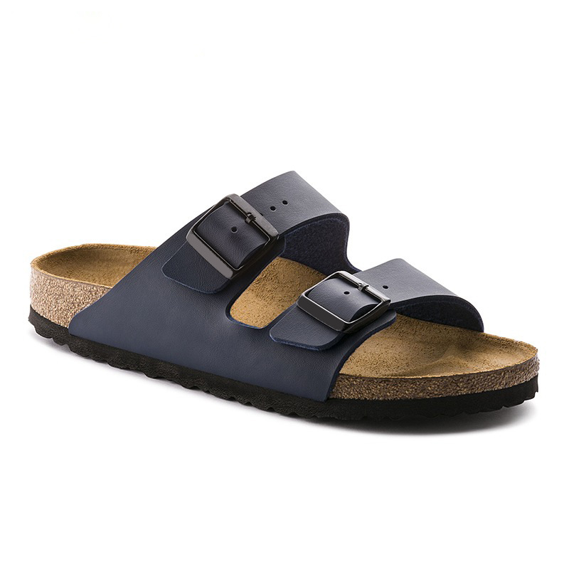 Cuir de vachette bleu foncé