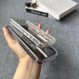 Apple iPhone 7 için 16 Pro max TPU PC 2 in 1 şeffaf renk uzay durumda mobil kapak cep telefonu kapak - Product Image 3