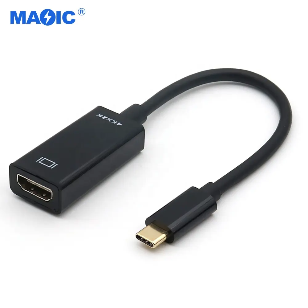 Nieuw Type C Usb C 3.1 Naar Hdmi Adapter 1.8M Kabel 4K 30Hz Hoge Resolutie Audio Video Signaaloverdracht Type C Adapterkabel