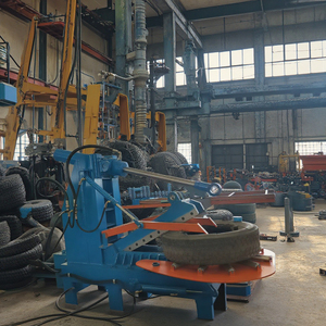Semi Automatic <strong>Tire</strong> Recycling Line / Ring Cutter / Block Cutter <strong>Machine</strong> - Product Image 1