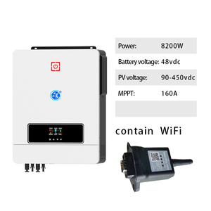 Sistema solar fuera de la red con pantalla LCD Controlador de carga MPPT incorporado Inversor Controladores de frecuencia variable de opción Dual única - Product Image 5