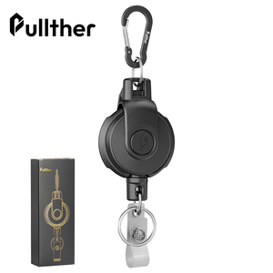 Logo personalizzato Heavy Duty Badge Reel scalabile con Badge roll rotazione libera portachiavi accessori infermiere distintivo bobine all'ingrosso - Product Image 1