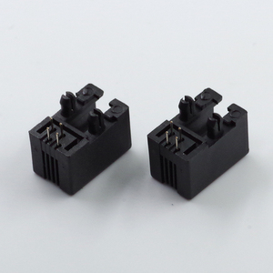 RJ11 dik açı modüler jack ince 4P4C dişi rj11 konektörü - Product Image 1