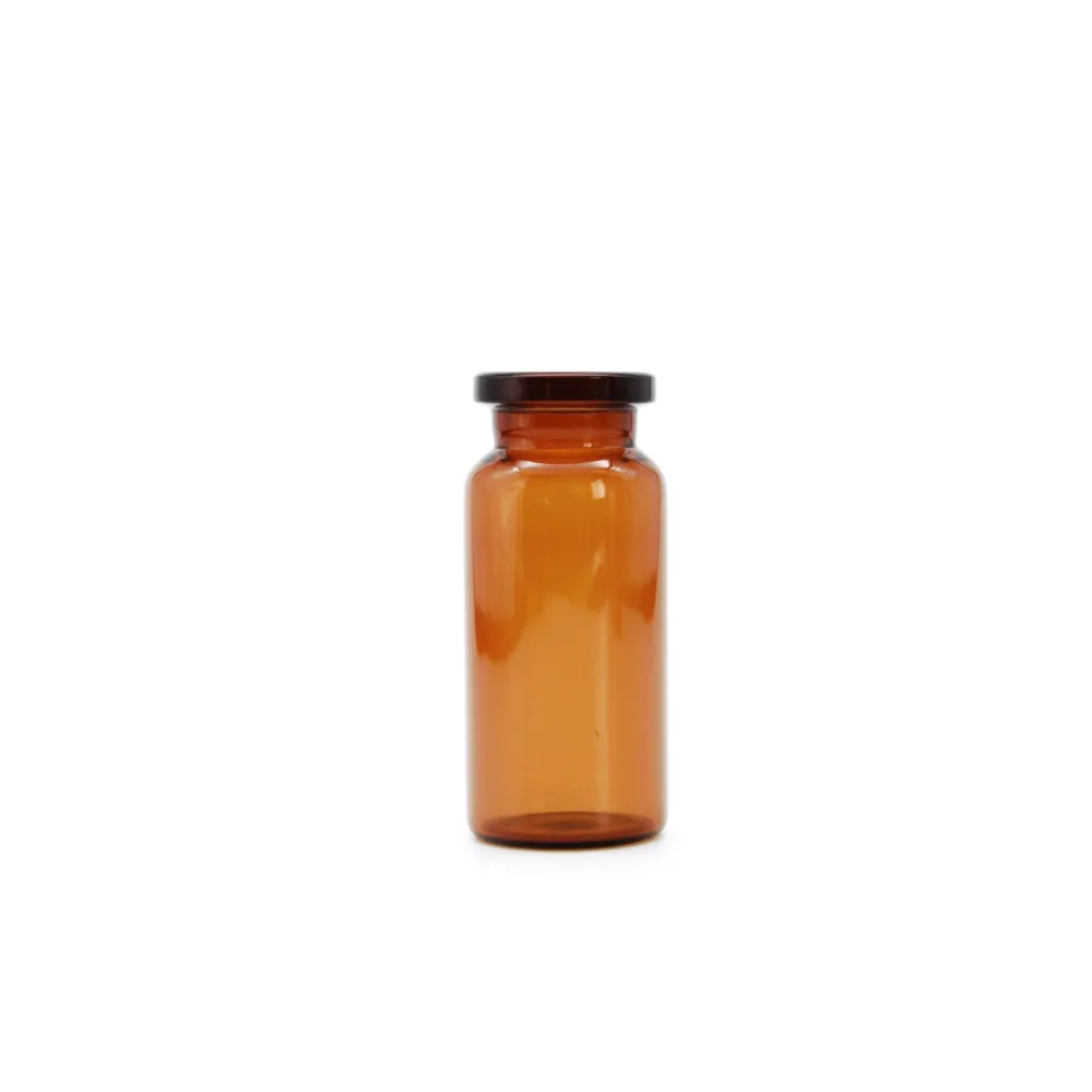 Fabriekslevering Op Maat Gemaakte 10Ml Antibioticum Helder Amberkleurige Glazen Flesjes