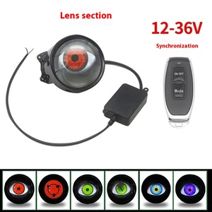 1.5W LED şeytan göz Lens mult-modu far Suzuki Swift Aveo için yeni durum 12V DRL araba ışık aksesuarları dış ticaret - Product Image 6