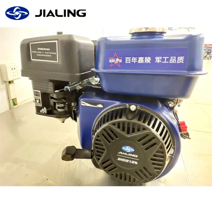 Jialing-motor de gasolina de un solo cilindro, generador refrigerado por aire de 4 tiempos, 6,5 hp, marca china