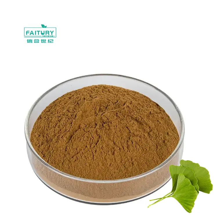 Ginkgol Biloba Extract Powder/folium Ginkgo Extract/gingko Biloba Leaf Extract