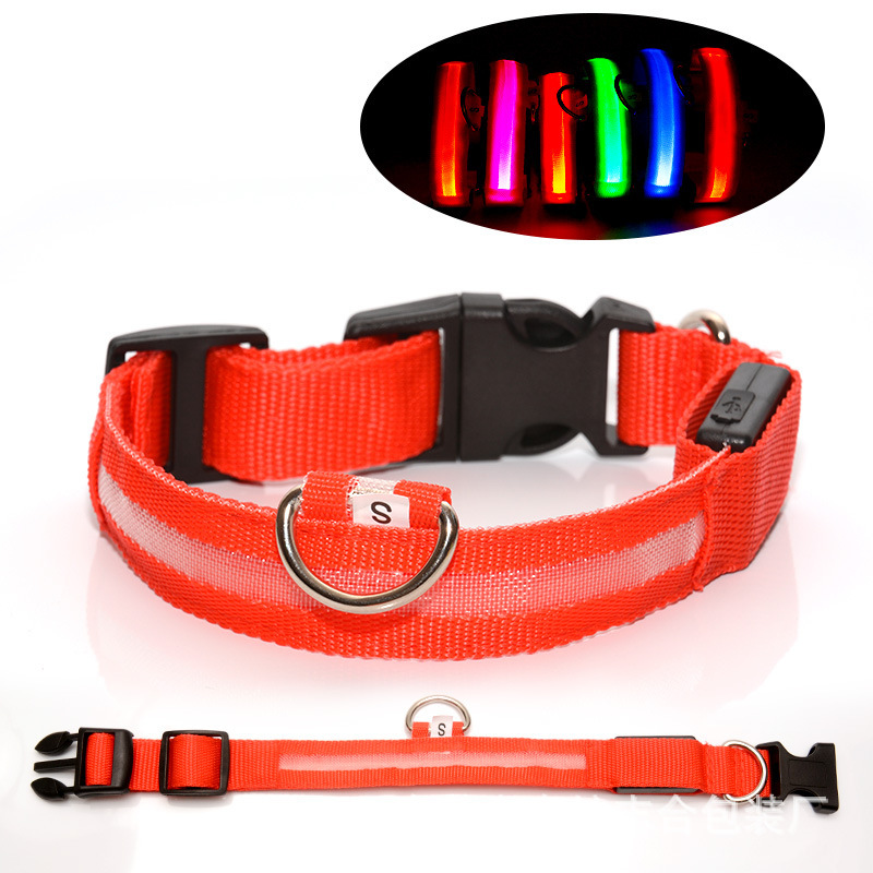 Collar de perro rojo 1
