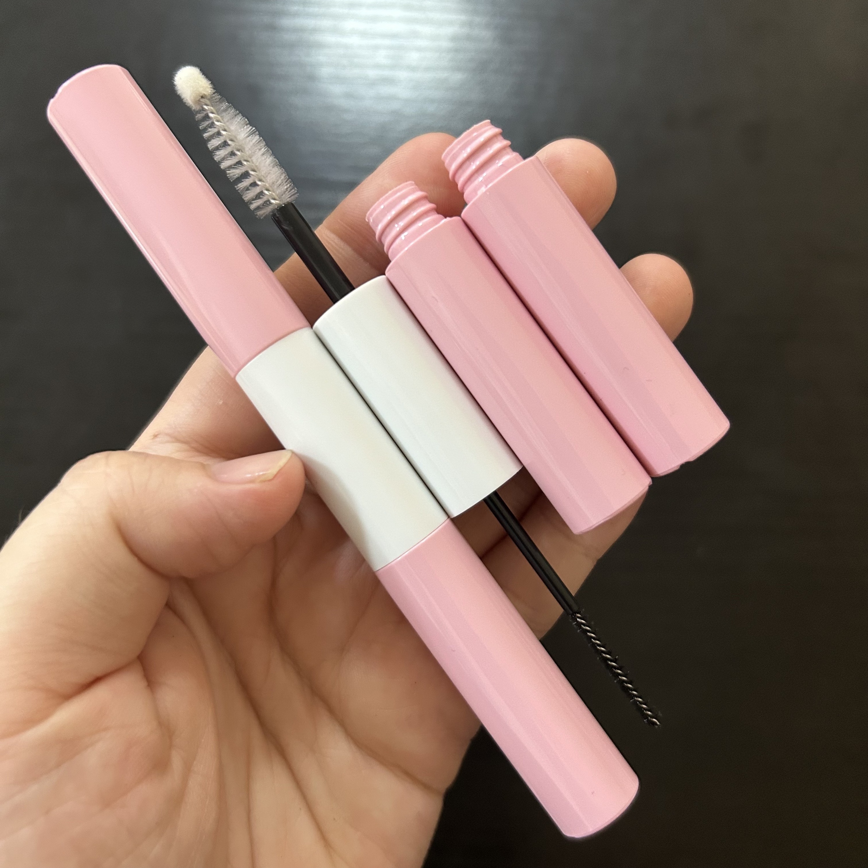 01 tubo bianco rosa
