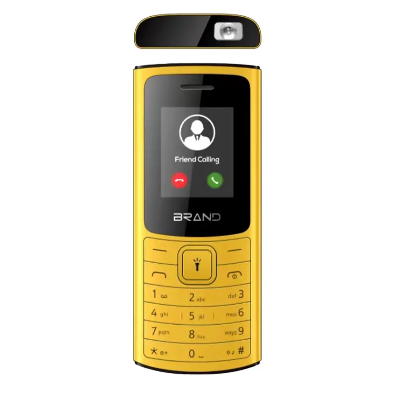 ZKC 105 Android 6システム携帯電話HDスクリーンゴールドカラー格安価格バー機能電話とロングスタンバイ1000mahバッテリー