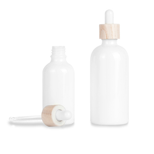 5ml 10ml 15ml 20ml 30ml 50ml 100ml White Porcelain Ceramic <strong>Perfume</strong> Essential Oil Bottle with Dropper and Spray Top - Product Image 3