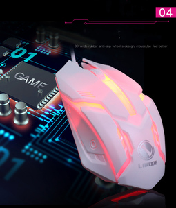 GTX300有線2.4g1084keyルミナスキーボードとマウスセットコンピューターメカニカルバックライトキーボードとマウス - Product Image 4