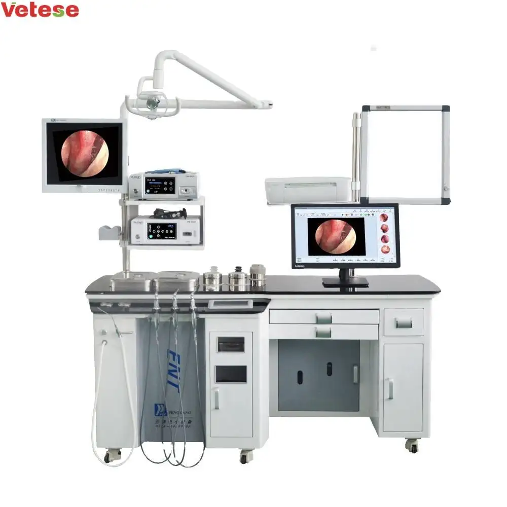 Medstar Single-Estação de Colheitadeira de Ent Cadeira Endoscópicos Visual Sistema de Diagnosticar Pk3202 Ouvido Nariz e Garganta do Hospital Cirúrgico