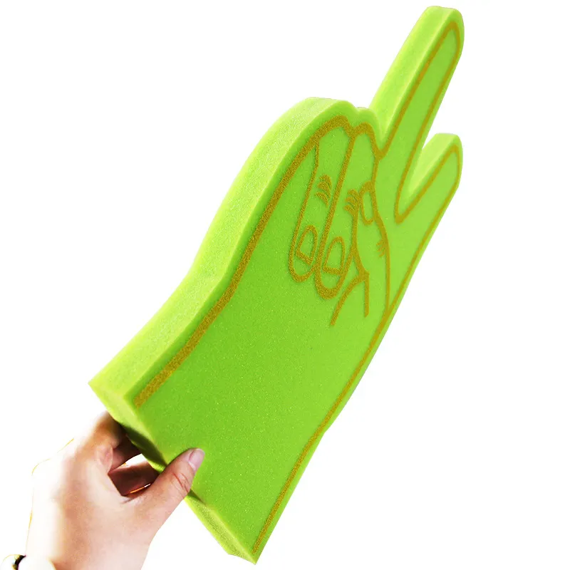 Wholesale Printable diy custom big foam finger hand toy for 1st Birthday Party