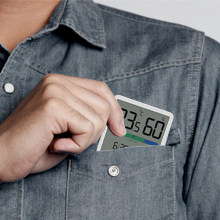 Kỹ thuật số Nhiệt ẩm kế trong nhà máy tính để bàn đứng từ ngày đồng hồ lớn LCD màn hình Nhiệt ẩm kế Thiết bị đo - Product Image 2