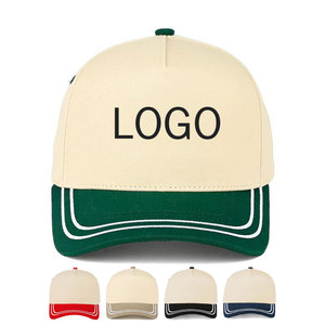 Hai Tone 5 Bảng Điều Chỉnh Chất Lượng Cao Cotton Mũ Bóng Chày Với Thêu Logo Bên Ngoài Thể Thao Snapback Mũ Cho Nam Giới Phụ Nữ - Product Image 1