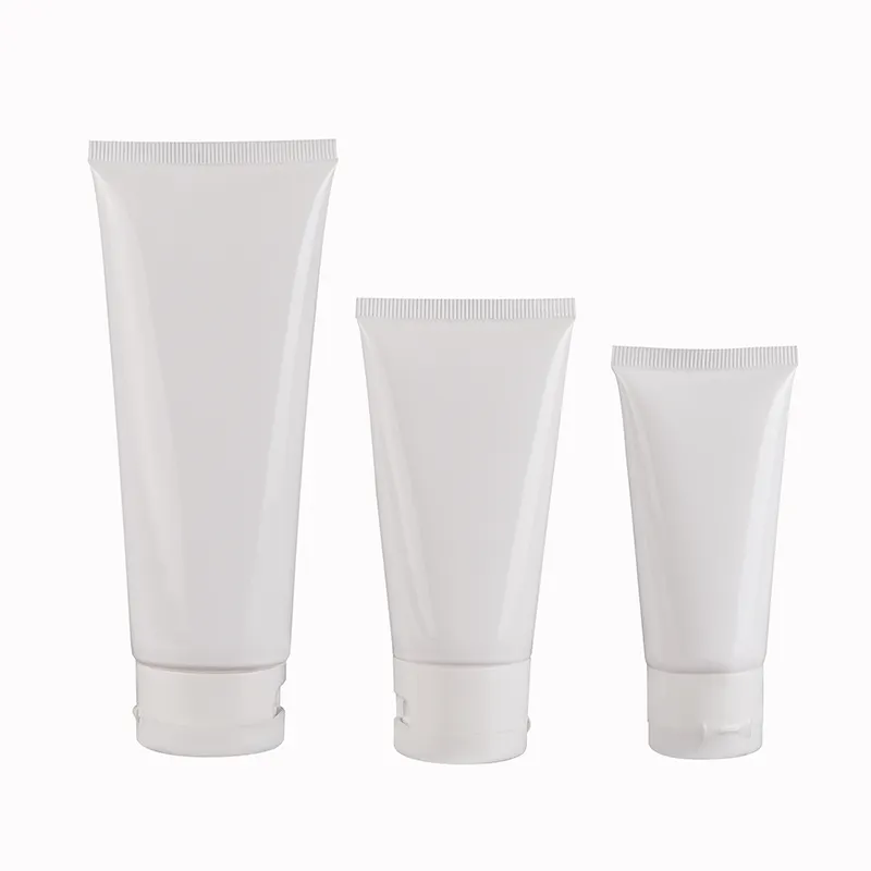 Tubo de plástico para el cuidado de la piel, 30ml, 50ml, 100ml, 150ml, 200ml, 250ml, loción de mano, BB Cream, cosméticos