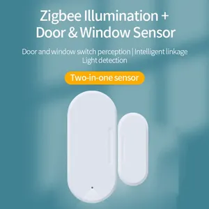 Tuya Smart <strong>Zigbee</strong> Door Window <strong>Sensor</strong> With Lux Light Detectors Security Protection Smart Life <strong>Control</strong> Via Alexa Google Home - Product Image 2
